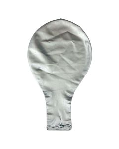 GLOBO PIÑATA CHROME PLATA
