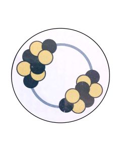 KIT ARO DE GLOBOS DORADO Y NEGRO