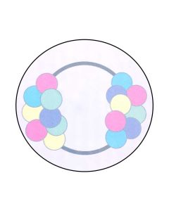 KIT ARO DE GLOBOS MULTICOLOR PASTEL