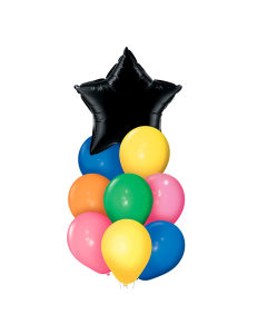 SET GLOBOS PREMIUM FLUO X 9 UNI.