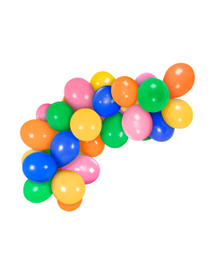 GUIRNALDA GLOBOS FLUO