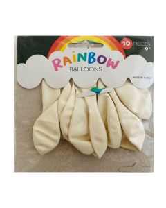GLOBO STANDAR VARIOS COLORES 9'' X 10 UNIDADES