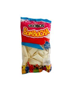 GLOBO BOMBUCHA STANDAR VARIOS COLORES 12'' X 25 UNIDADES
