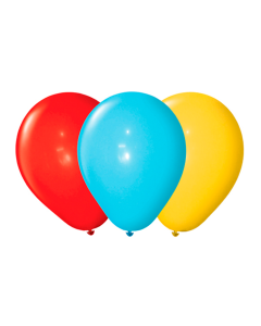 GLOBOS GLOBOX COLORES SURTIDOS 12’’ X 50 UNI.