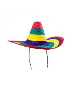 GORRO MEXICANO BANDAS MULTICOL