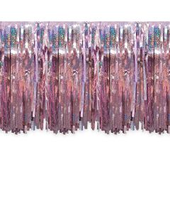 CORTINA METALZADA ROSA CLARO LASER