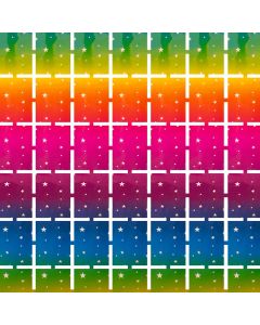 CORTINA BRIKS WALL LASER ARCOIRIS