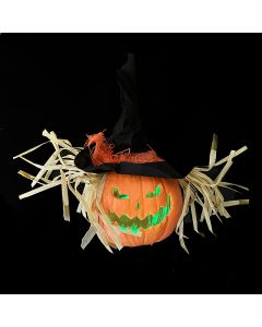 CALABAZA ESPANTA PAJAROS C/LUZ