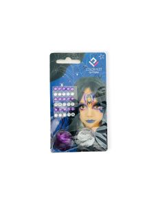 KIT GLITTER MERLINA VIOLETA PLATA X 2 UNI.