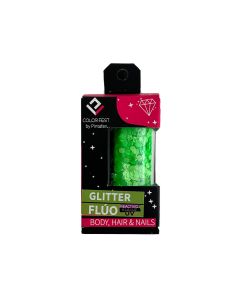 GLITTER ESCAMAS FLUO VERDE