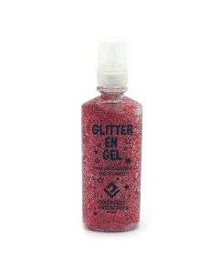 GLITTER GEL ROJO