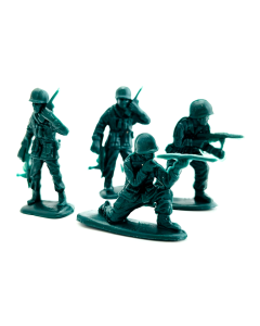 SET SOLDADOS VERDES X 12 UNI.