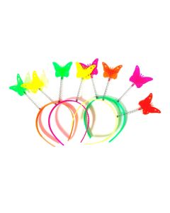 VINCHA MARIPOSA X 4 UNI