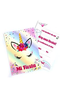 INVITACION UNICORNIO DREAMS