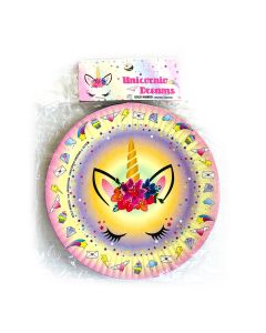 PLATO UNICORNIO DREAMS x 10 U.