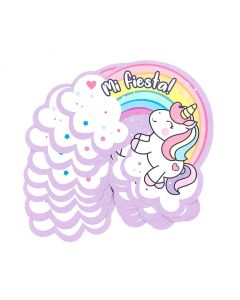GUIRNALDA UNICORNIO ARCO IRIS 
