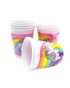 VASO UNICORNIO ARCO IRIS 