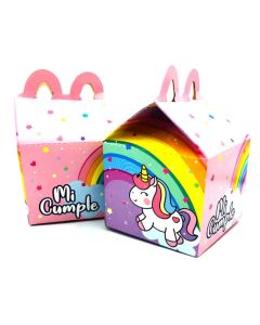 CAJITA UNICORNIO ARCO IRIS