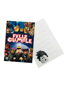 INVITACION ROBLOX X 10 UNI.