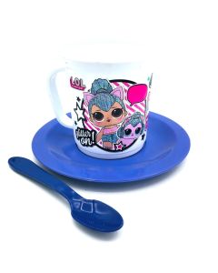 SET TAZA CON PLATO LOL