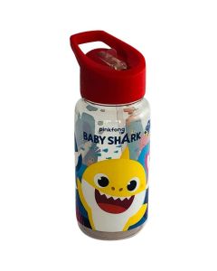 BOTELLA BABY SHARK STRAW TOP