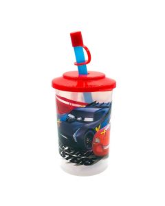 VASO TAPA SORBETE CARS