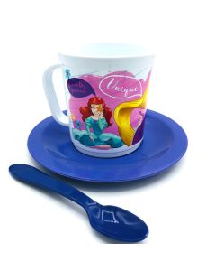 SET TAZA CON PLATO PRINCESAS
