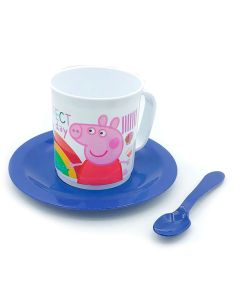SET TAZA C/PLAT C/CU PEPPA PIG