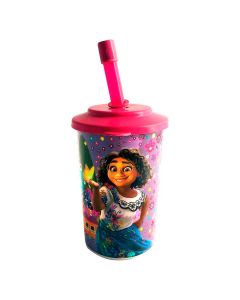 VASO TAPA SORBETE ENCANTO