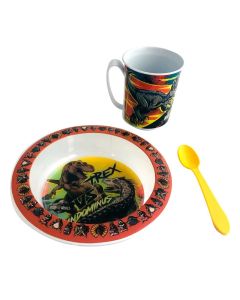 SET BOWL + TAZA GRANDE JURASSIC