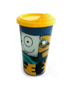 VASO TAPA CAFE MINIONS