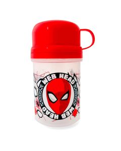 CANTIMPLORA CON TAZA-VASO SPIDERMAN