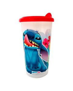 VASO ALTO C/TAPA CAFE STITCH