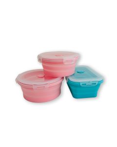 TUPPERS SILICONA CIRCLE PLEGABLE 500 ML