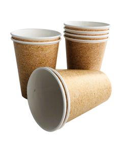 VASO 8 OZ MARRON X 8 UNI