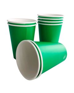 VASO 8 OZ VERDE X 8 UNI
