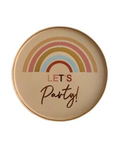 PLATO LET´S PARTY X 10 UNI.