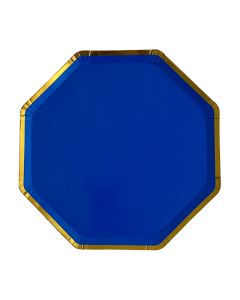 PLATO OCTO AWESOME AZUL X 10 UNI.