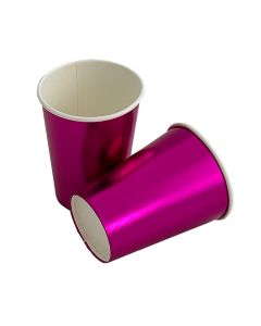 VASO GOLDEN FLAT FUCSIA X 10 UNI.