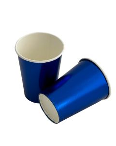 VASO GOLDEN FLAT AZUL X 10 UNI.