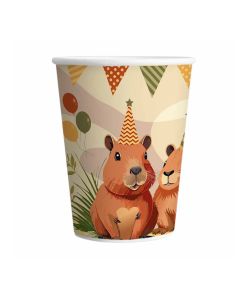 VASO 8 OZ CARPINCHOS X 8 UNI.