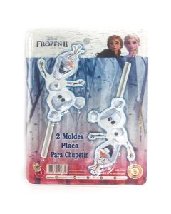 SET PLACA PALETA FROZEN 