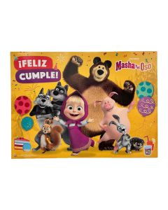 AFICHE MASHA Y EL OSO