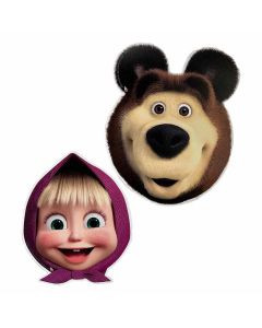 ANTIFAZ MASHA Y EL OSO X 10 UNI.
