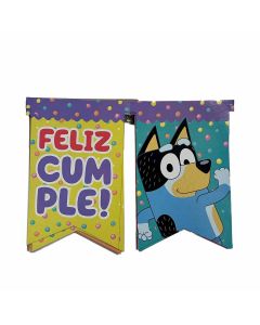 BANDERIN FELIZ CUMPLE BLUEY