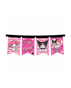 BANDERIN FELIZ CUMPLE KUROMI