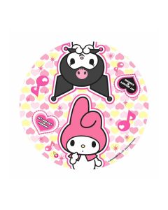 PLATO CARTON KUROMI X 8 UNI.