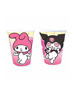 VASO POLIPAPEL KUROMI X 8 UNI.