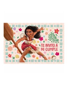 INVITACION MOANA 2 x 10 UNI.