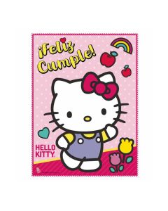 AFICHE FELIZ CUMPLE HELLO KITY 